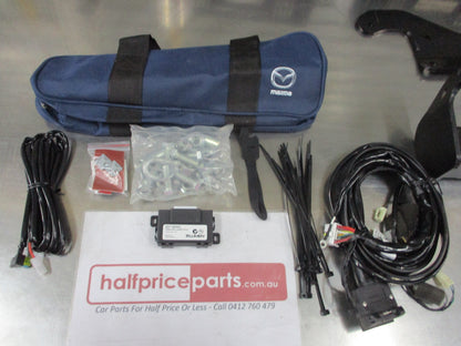 Mazda 3 BM-BN Sedan Genuine Tow Bar Kit Wiring Loom 7 Pin Flat New Part