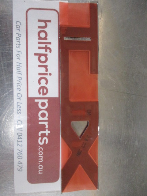 Ford PK Ranger XLT Genuine Chrome And Red Rear Tail Gate Emblem New Part
