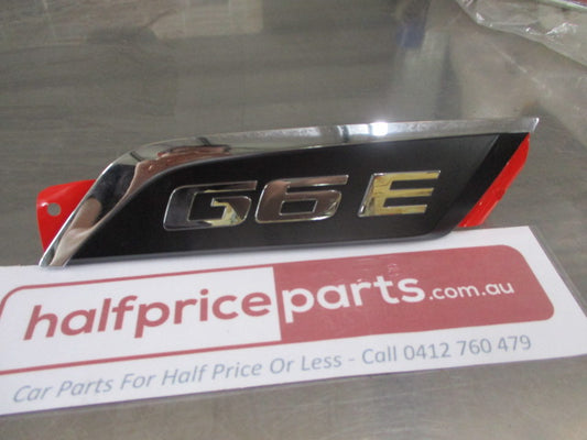 Ford Falcon FG MkII Genuine Left Hand Guard Emblem New Part