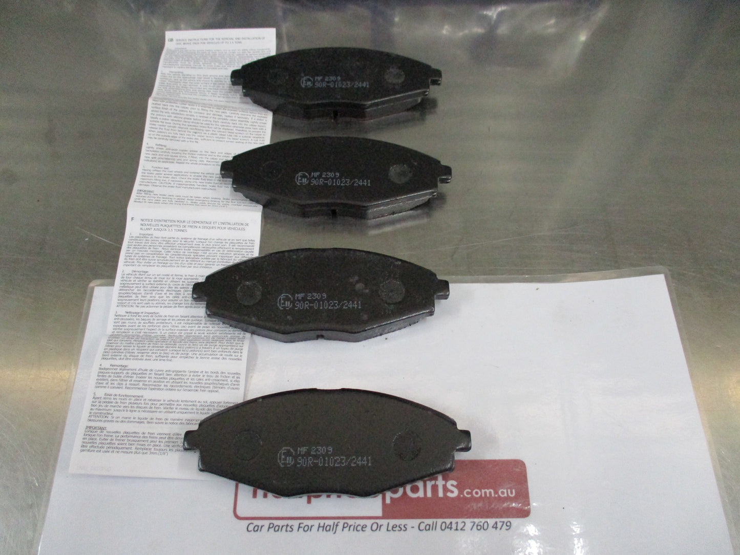 EBC Ultimax Front Brake Pad Set Suits Daewoo Lanos/Matiz 98 To 04 New Part