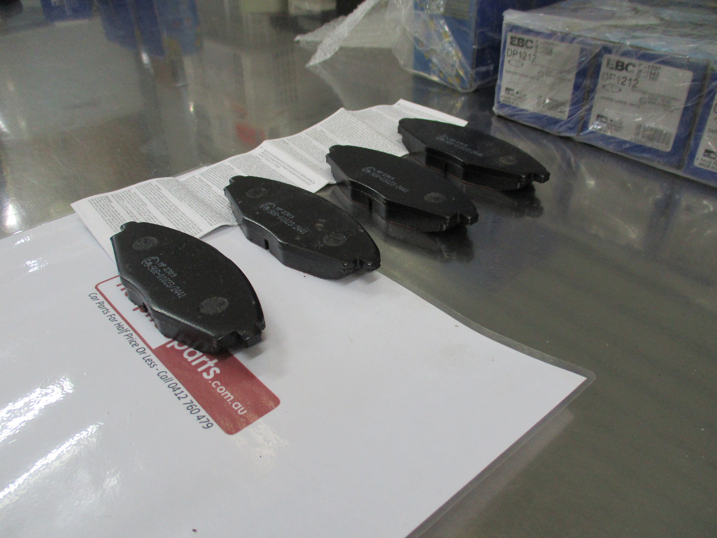 EBC Ultimax Front Brake Pad Set Suits Daewoo Lanos/Matiz 98 To 04 New Part