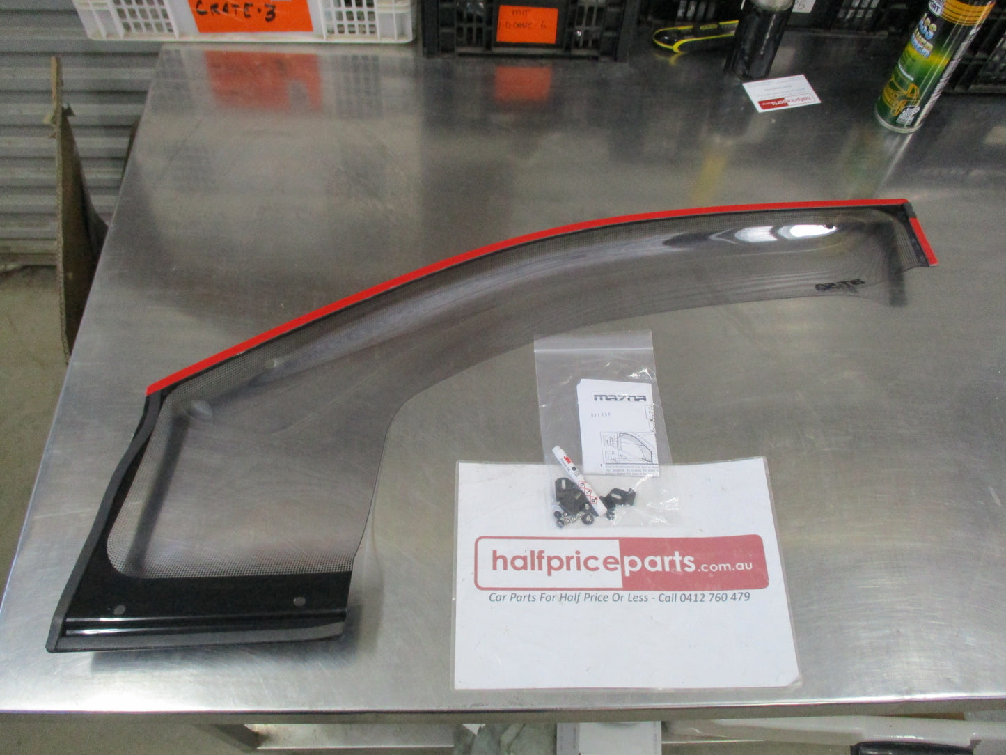 Mazda BT-50 UP/UR Genuine Front Right Hand Weathershield New Part
