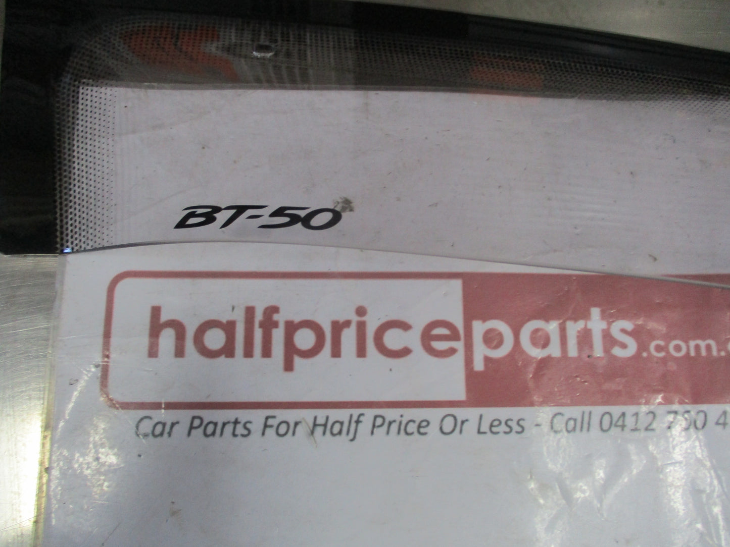 Mazda BT-50 UP/UR Genuine Front Right Hand Weathershield New Part