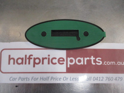 Ford Fiesta Genuine Tailgate/Hatch Emblem New Part
