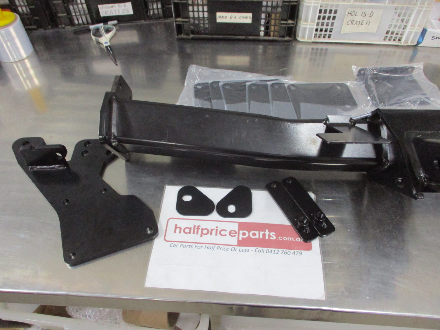 Mazda BT-50 TF Genuine Replacement Tow Bar With Brackets (NO BOLTS NO TONGUE ) New Part