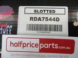 RDA Slotted And Dimpled Rear Brake Rotors Suits Holden Astra TS New Part