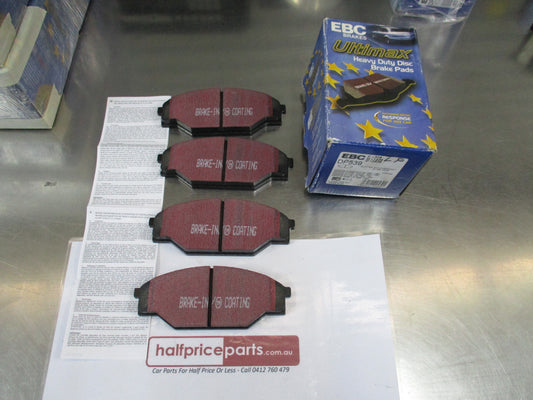 EBC Ultimax Front Disc Brake Pad Set Suits Toyota Hiace/Hilux 83-97 New Part