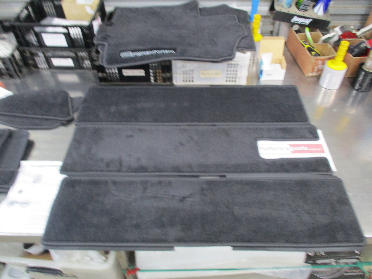 Toyota Granvia Genuine Textile Floor Mats 8 Seater (9 Piece Set)  New Part