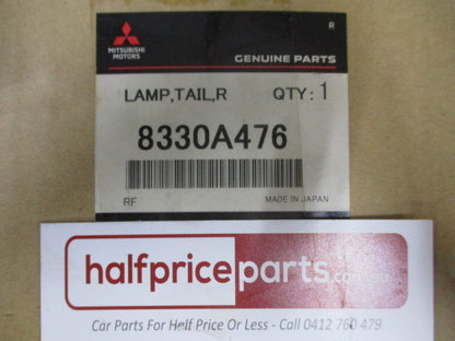 Mitsubishi Lancer Genuine Right Hand Rear Inner Tail Light New Part