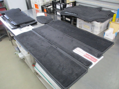Toyota Granvia Genuine Textile Floor Mats 8 Seater (9 Piece Set)  New Part