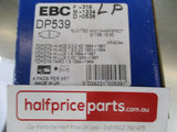 EBC Ultimax Front Disc Brake Pad Set Suits Toyota Hiace/Hilux 83-97 New Part