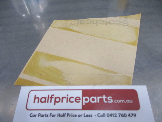 Ford XF Falcon S-Pac Genuine Left Hand Rear Quarter Panel Stripe New Part