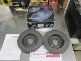 RDA Rear Brake Rotors (Pair) Slotted & Dimpled Suits Ford Focus LS New Part