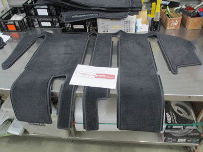 Toyota Granvia Genuine Textile Floor Mats 8 Seater (9 Piece Set)  New Part