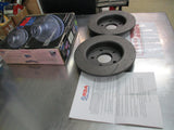 RDA Rear Brake Rotors (Pair) Slotted & Dimpled Suits Ford Focus LS New Part