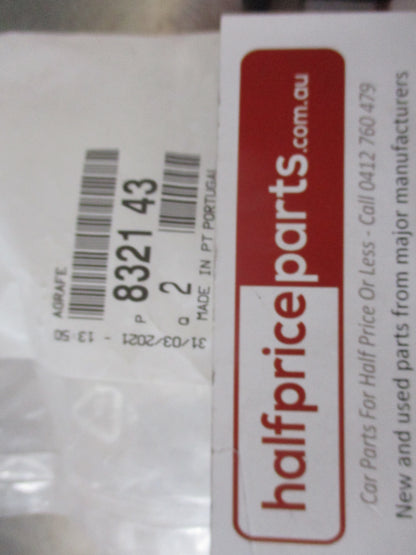 Peugeot-Citroen Genuine Roof Moulding Clip (2 Pack) New Part .