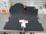 Hyundai Veloster JS Genuine Carpet Floor Mat Set (Red Stitching) New Part