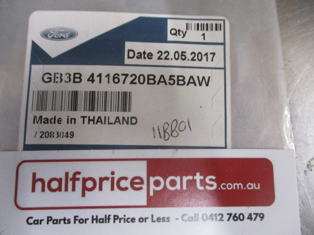 Ford PX Ranger Genuine Black Metallic Wildtrak Emblem New Part