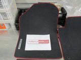 Hyundai Veloster JS Genuine Carpet Floor Mat Set (Red Stitching) New Part