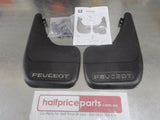 Peugeot 308 Genuine Rear Mud Flap Set New Part