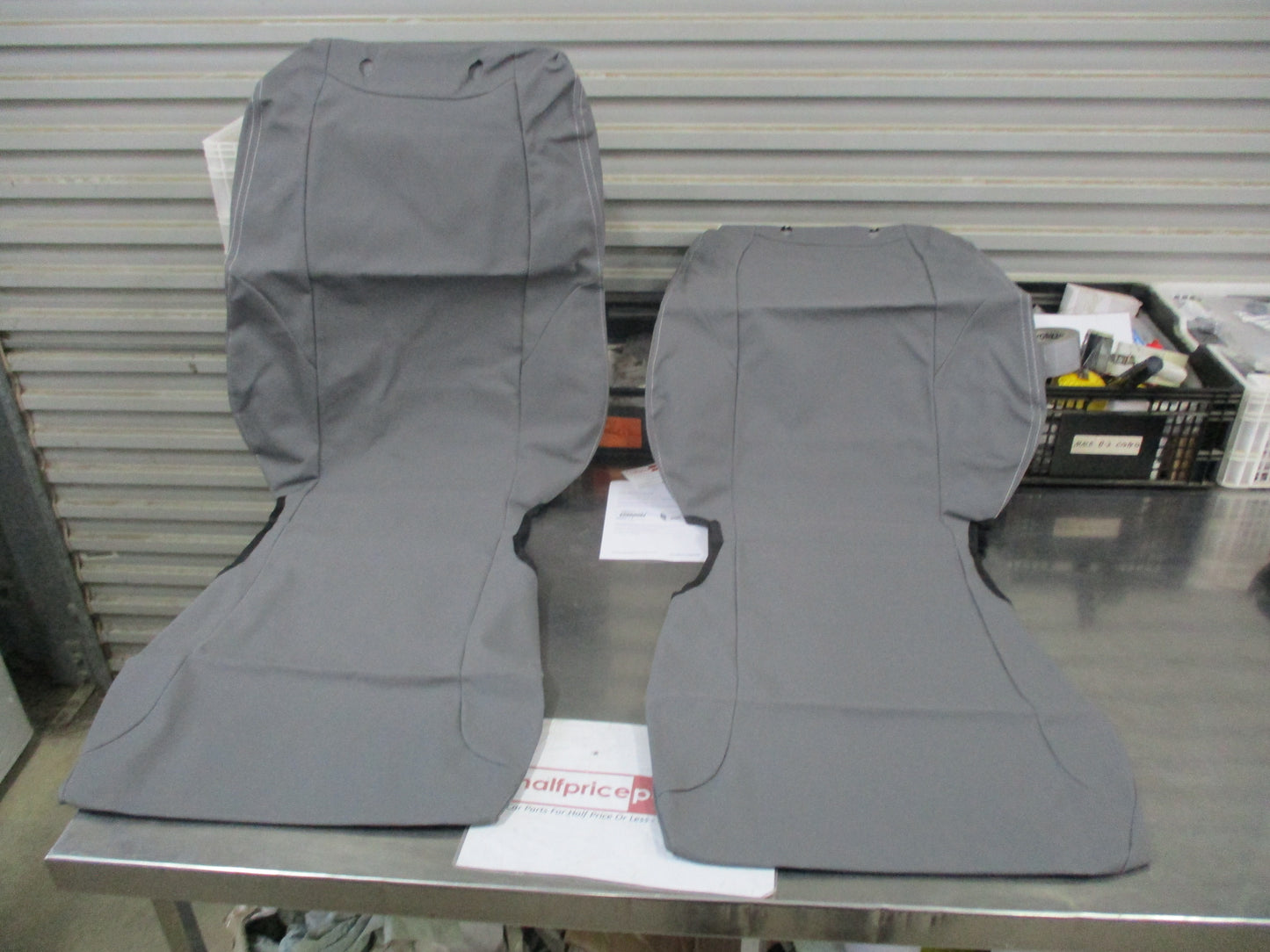 Toyota Land Cruiser 300 Series Genuine Canvas Front Seat Covers New Part