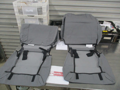 Toyota Land Cruiser 300 Series Genuine Canvas Front Seat Covers New Part