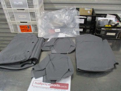 Toyota Land Cruiser 300 Series Genuine Canvas Front Seat Covers New Part
