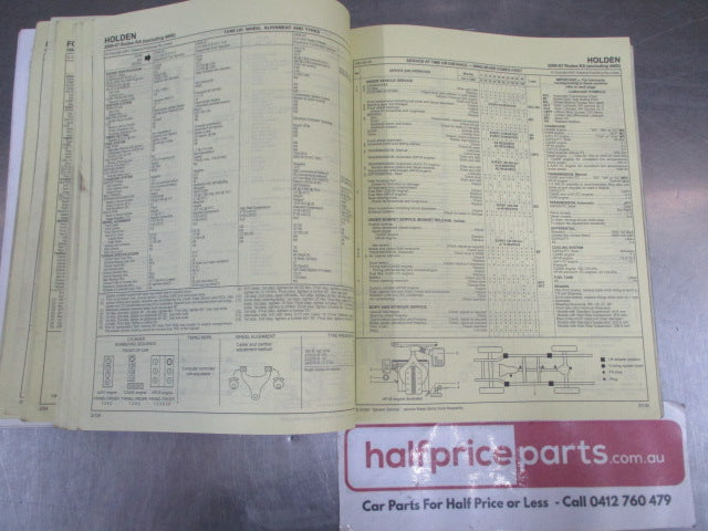 Lubrication & Tune-Up Engine Specifications Guide 2008 Used Part