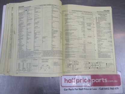 Lubrication & Tune-Up Engine Specifications Guide 2008 Used Part