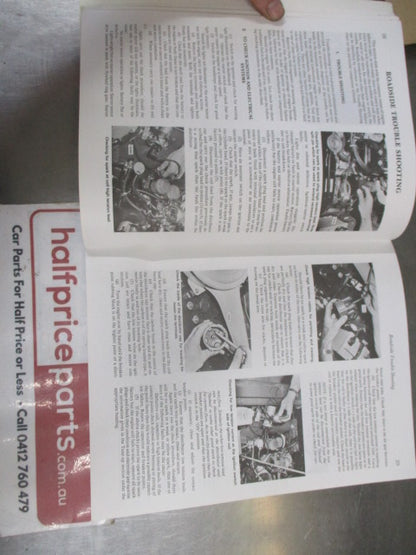 Gregorys Genuine Holden Gemini 1979/1982 Service Manual Used Part