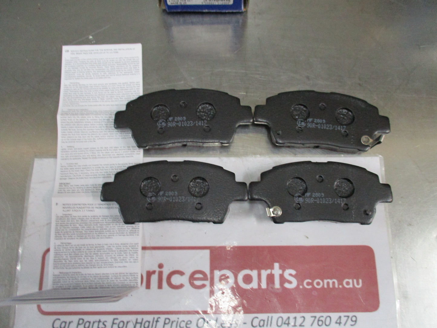 EBC Ultimax Front Brake Pad Set Suits Toyota Celica/MR2/Prius/Yaris New Part