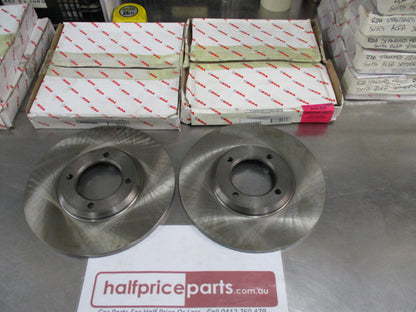 RDA Front Standard Disc Rotors (Pair) Suits Toyota Supra 79-81 New Part