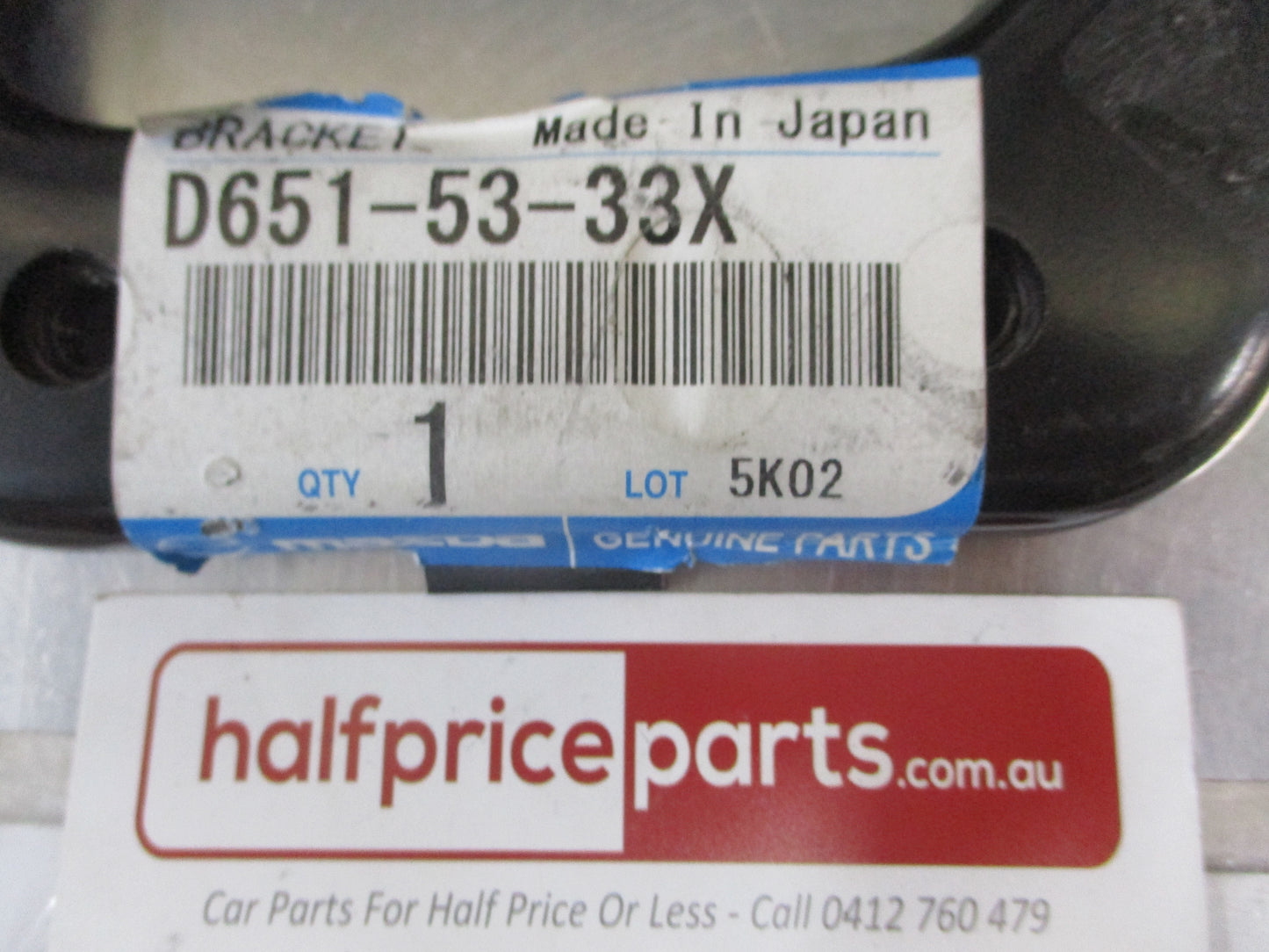 Mazda 2 Genuine Right Hand Front Bumper Bracket New Part