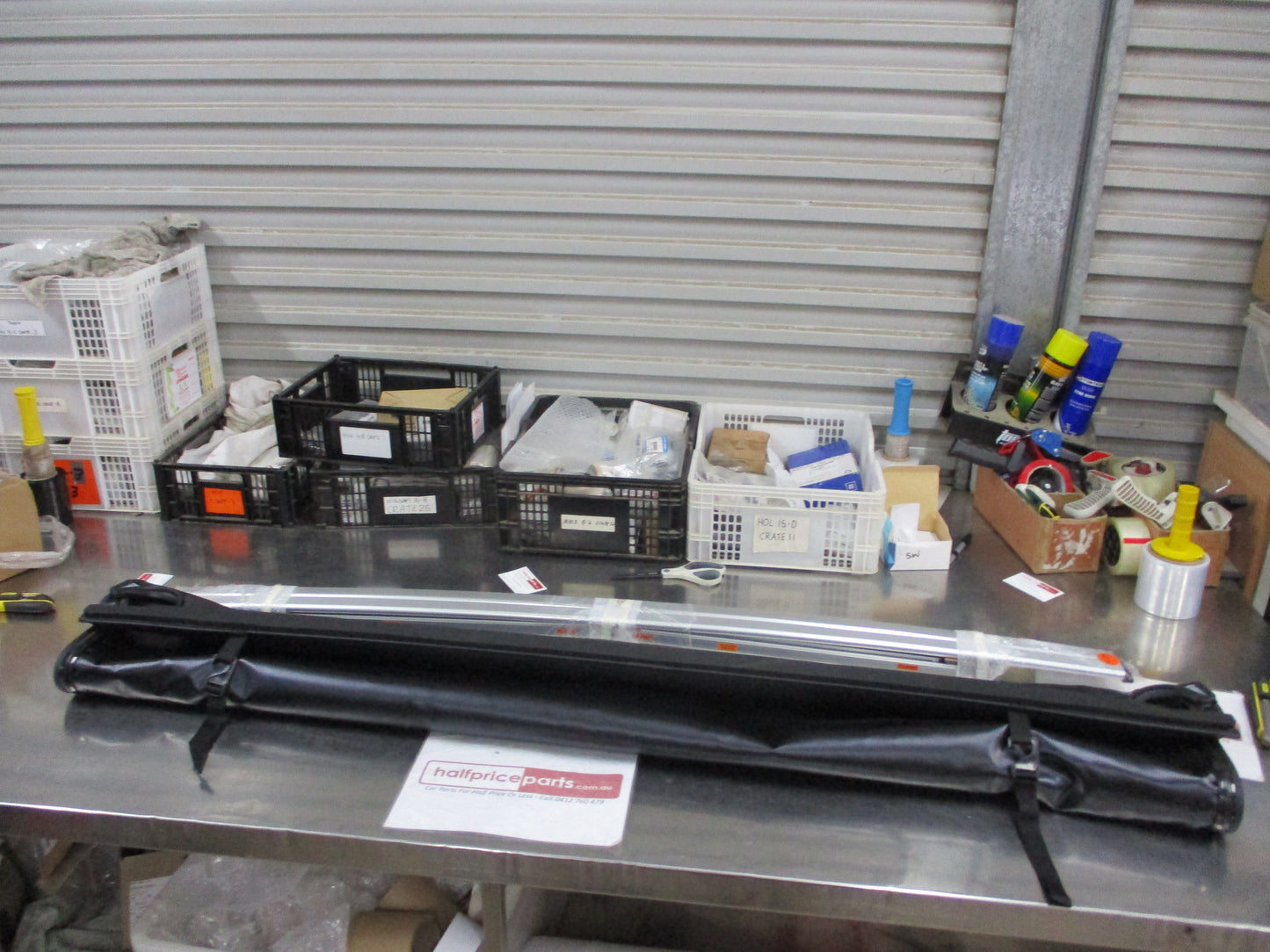 Mazda BT-50 Genuine Dual Cab Soft Tonneau Cover Kit Suits Sports Bar New Part