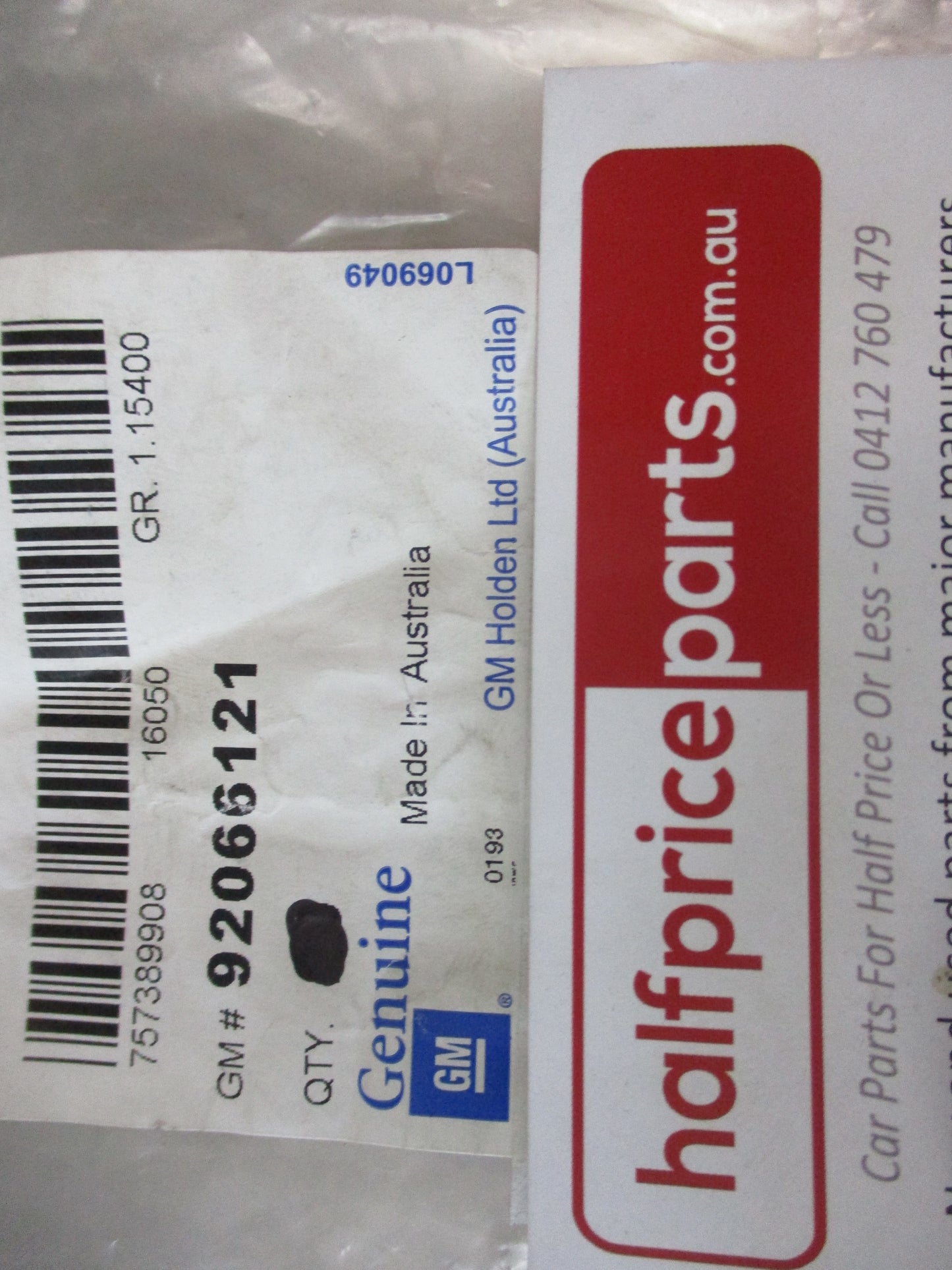 Holden Astra F-G/Zafira A-B Genuine Thermostat Gasket New Part