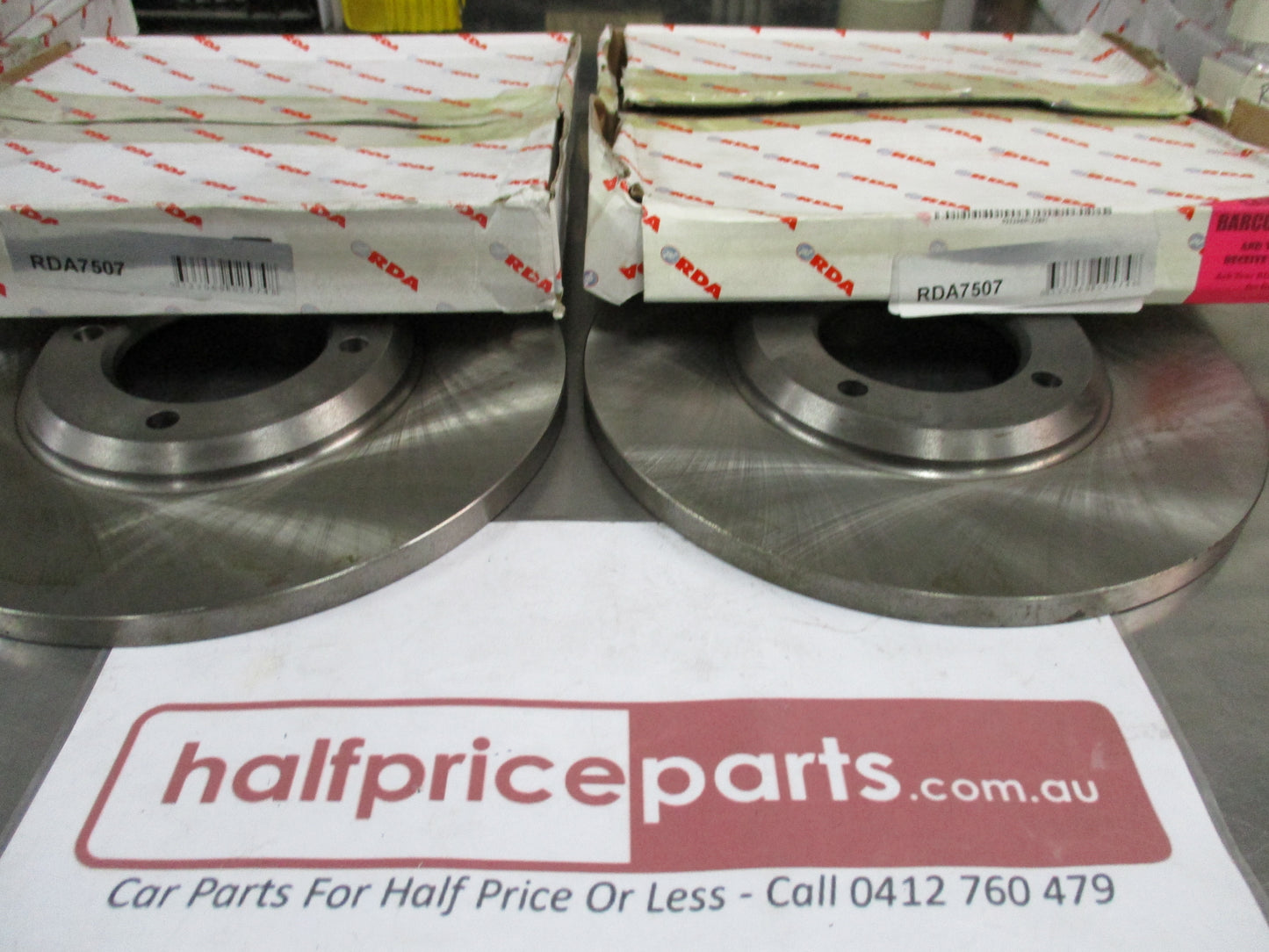 RDA Front Standard Disc Rotors (Pair) Suits Toyota Supra 79-81 New Part