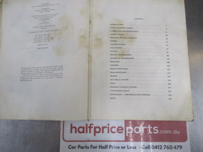 Gregorys Datsun 200B Service And Repair Manual Used Book