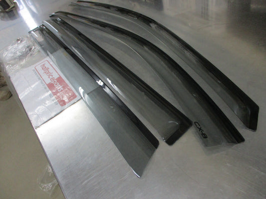 Mazda CX-8 KG Genuine Slimline Weathershields Tinted kit (Set 4) New Part