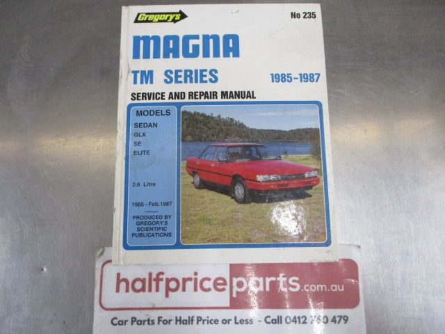 Gregorys Mitsubishi Magna TM Series Service And Repair Manual Used Book