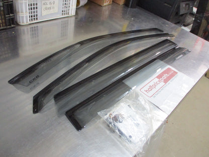 Mazda CX-8 KG Genuine Slimline Weathershields Tinted kit (Set 4) New Part