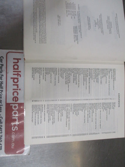 Gregorys Mitsubishi Magna TM Series Service And Repair Manual Used Book