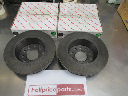 RDA Standard Rear Brake Rotor (Pair) Suits Audi A6 94-97 New Part