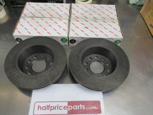 RDA Standard Rear Brake Rotor (Pair) Suits Audi A6 94-97 New Part