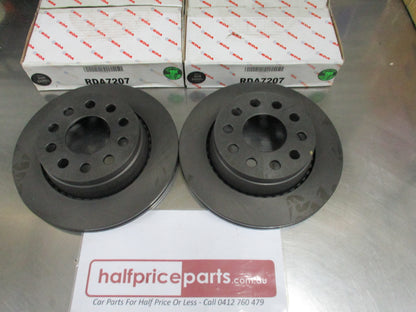 RDA Standard Rear Brake Rotor (Pair) Suits Audi A6 94-97 New Part