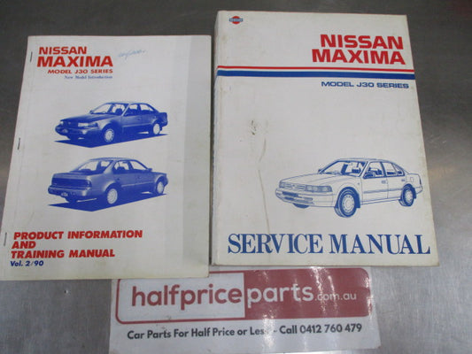 Nissan J30 Maxima Genuine Service Manual and Product Info/Training Manual Used VGC