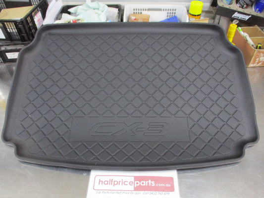 Mazda CX-3 DK Genuine Rear Plastic Boot Liner New Part