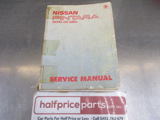 Nissan Pintara U12 Genuine Service Manual Used Book