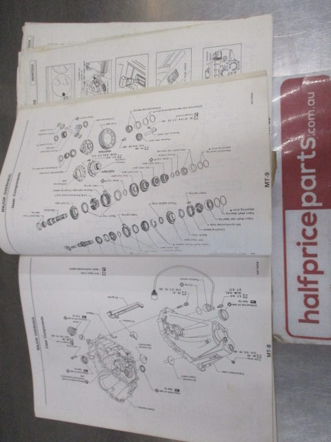 Nissan Pintara U12 Genuine Service Manual Used Book