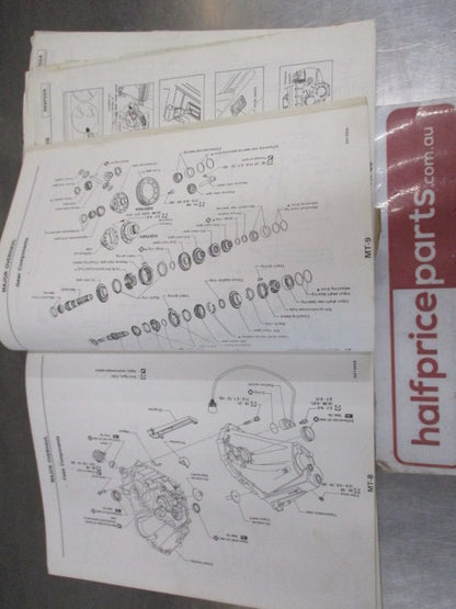 Nissan Pintara U12 Genuine Service Manual Used Book