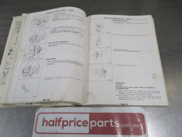 Nissan Pintara U12 Genuine Service Manual Used Book